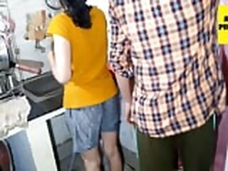 Horny Wife Fucked By Indian Husband While Cooking Food In Kitchen